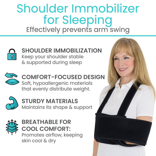 effectively prevents arm swing