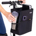 knee walker basket with cup holder