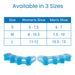 Available in 3 Sizes