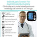 Individually Tested For Guaranteed Accurancy Clinically accurate blood pressure readings at home or on the go