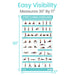easy visibility