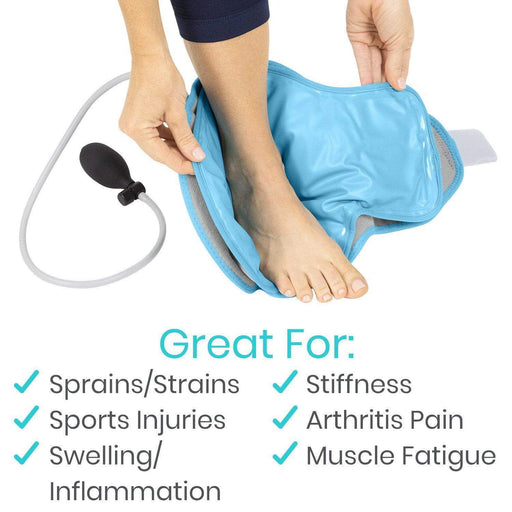 compression ankle ice wrap