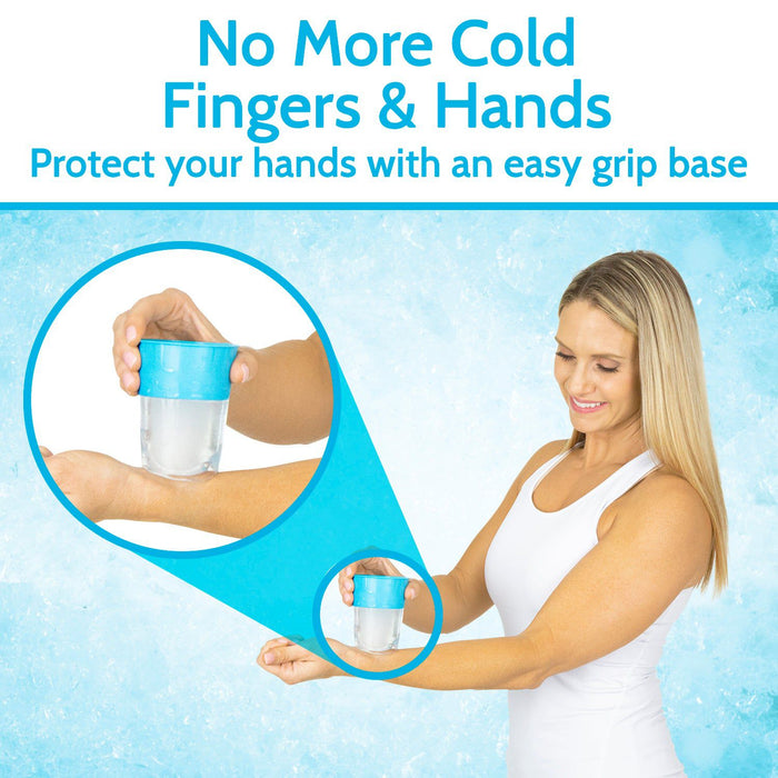 no more cold fingers & hands - protect your hands with an easy grip base