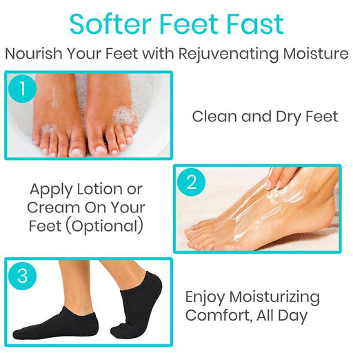 moisturizing socks for soft feet