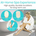 At-Home Spa Experience High quality, durable scrubbers for long-term use