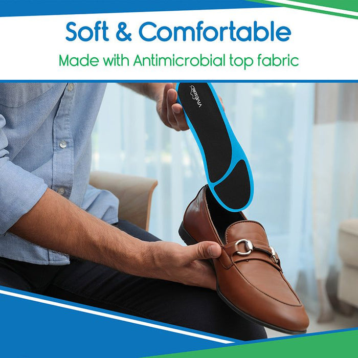 made with antimicrobial top fabric