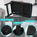 Non-Skid Rubber Feet, Lockable Legs, Non-Slip Surface