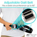 adjustable transfer belt fits up to 60" circumference