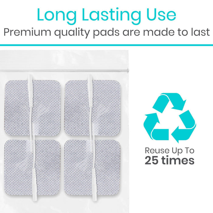 Tens Unit Replacement Pads 2x4