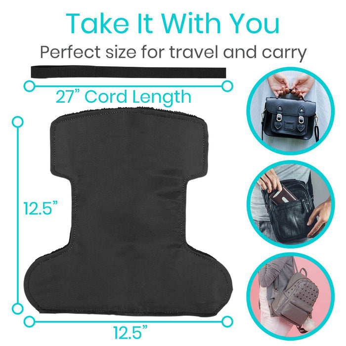 bendable sock assist folds for easy travel