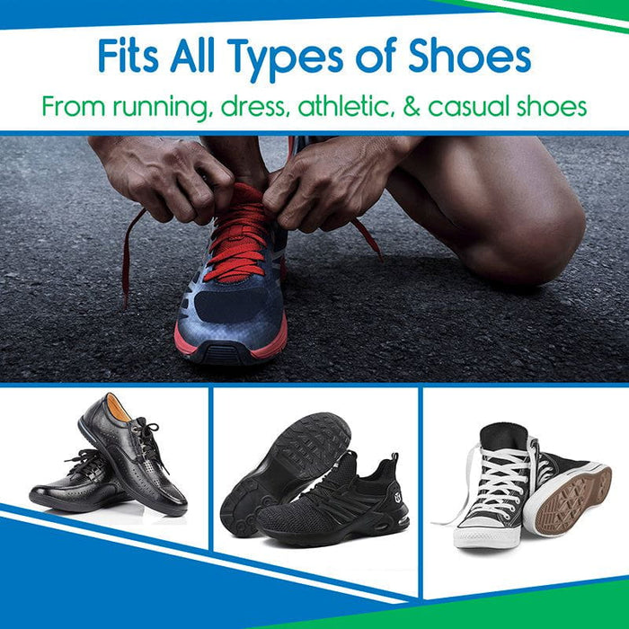 insoles made for running, dress, athletic and casual shoes