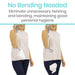No bending needed. Eliminate unnecessary twisting and bending, maintaining good personal hygiene.