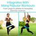 integrates with popular workouts