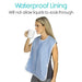 Waterproof Lining Will not allow liquids to soak through