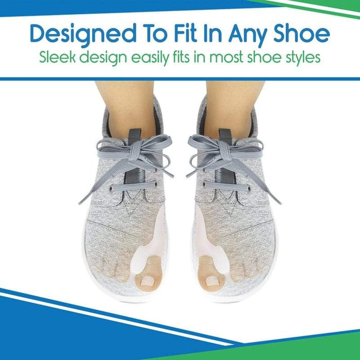 Designed To Fit In Any Shoe, Sleek design easily fits in most shoe styles