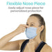 Flexible Nose Piece. Easily adjust nose piece for personalized protection