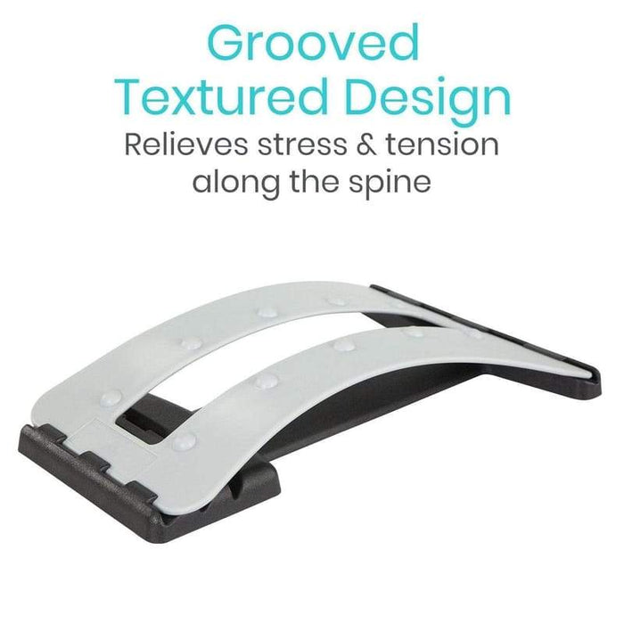 grooved textured design. Relieves Stress and tension along the spine