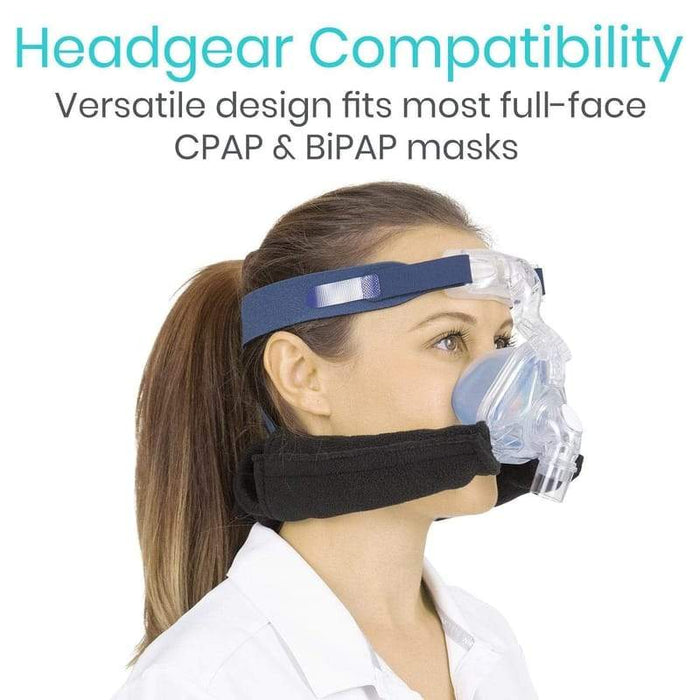 Headgear Compatibility Versatile design fits most full-face CPAP&BiPAP masks