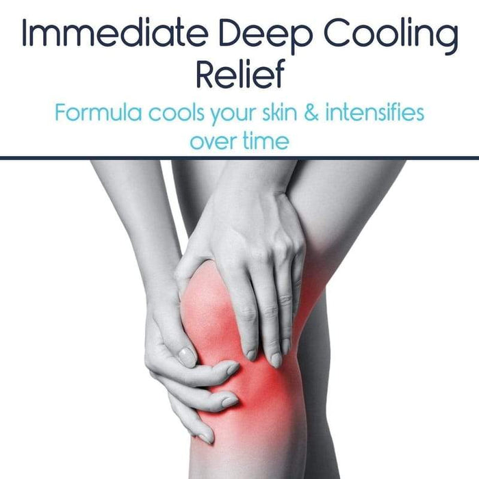Immediate Deep Cool Relief, Formula cools your skin & intensifies over time