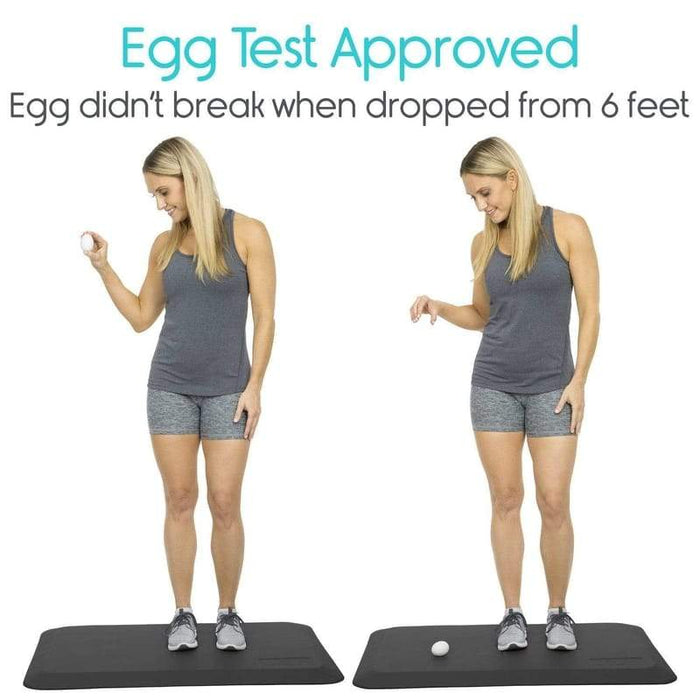 Egg test approved. Egg didn't break when dropped from 6 feet