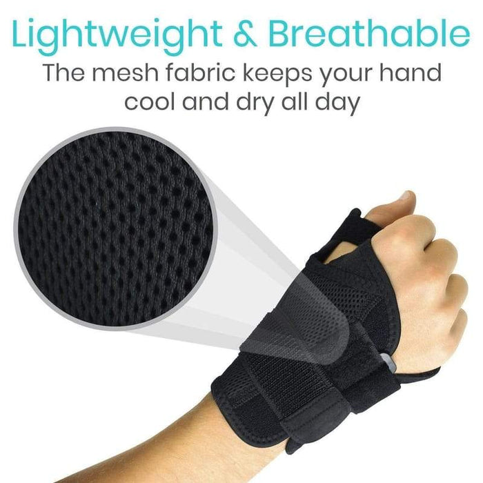 Lightweight & Breathable, The mesh fabric keeps your hand cool and dry all day