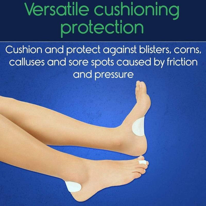 Versatile cushioning protection Cushion and protect against blisters, corns, calluses and sore spots caused by friction and pressure
