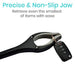 Precise & Non-Slip Jaw, Retrieve even the smallest of items with ease