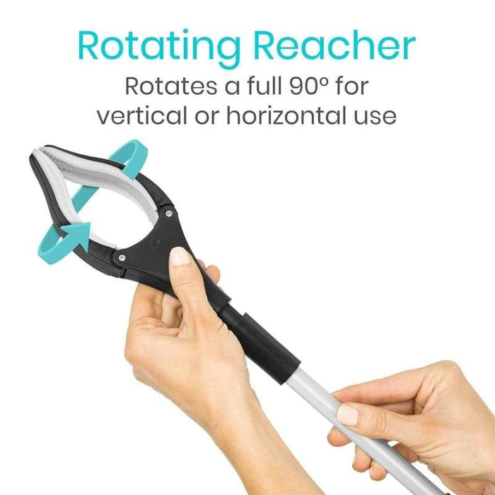 Rotating Reacher, Rotates a full 90 degrees for vertical or horizontal use
