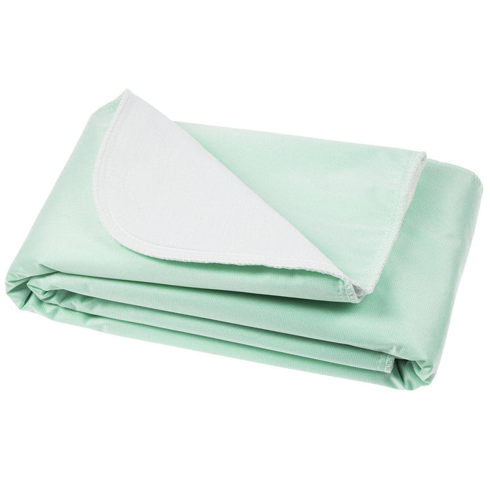 green reusable incontinence pad