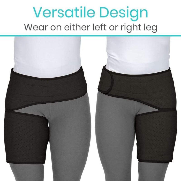 Versatile Design Wear on either left or right leg