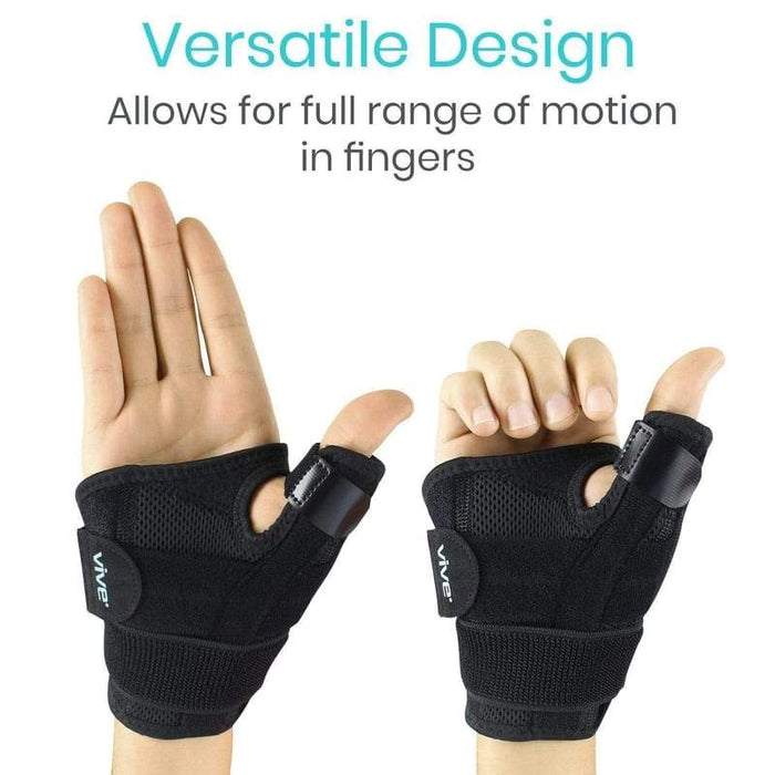 Versatile design allows for full range of motion in fingers