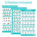 3 posters included