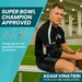 elbow brace black, super bowl champion approved, adam vinatieri