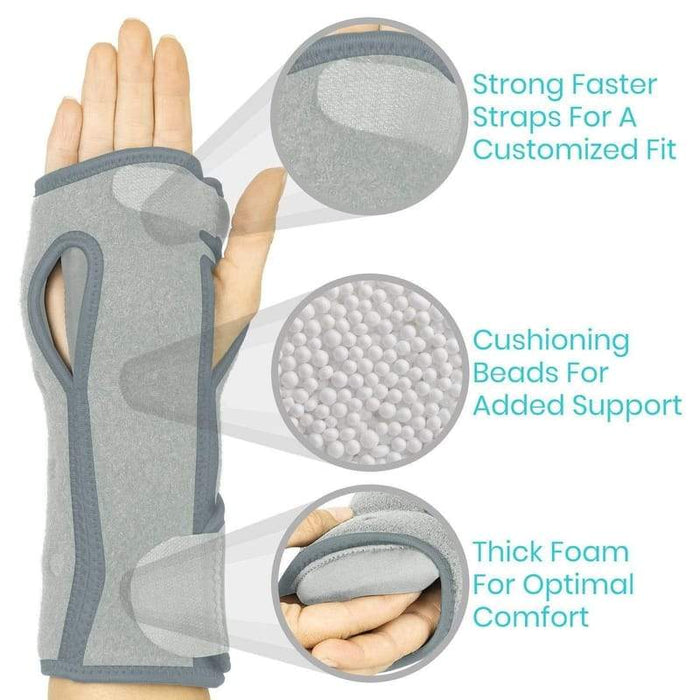 Strong  Faster Straps For A Customized Fit, Cushioning Beads For Added Support, Thick Foam For Optimal Comfort