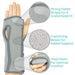 Strong  Faster Straps For A Customized Fit, Cushioning Beads For Added Support, Thick Foam For Optimal Comfort